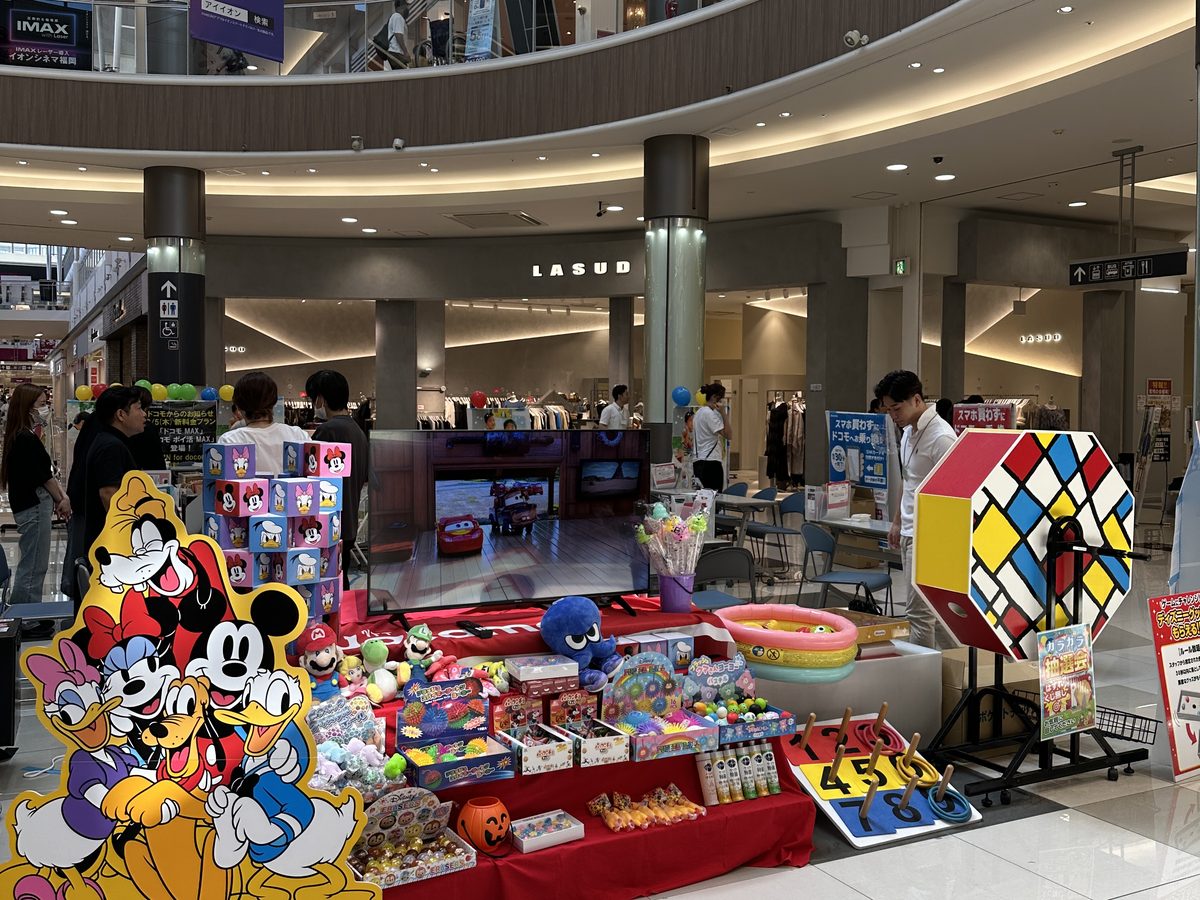 イベント会場のブース